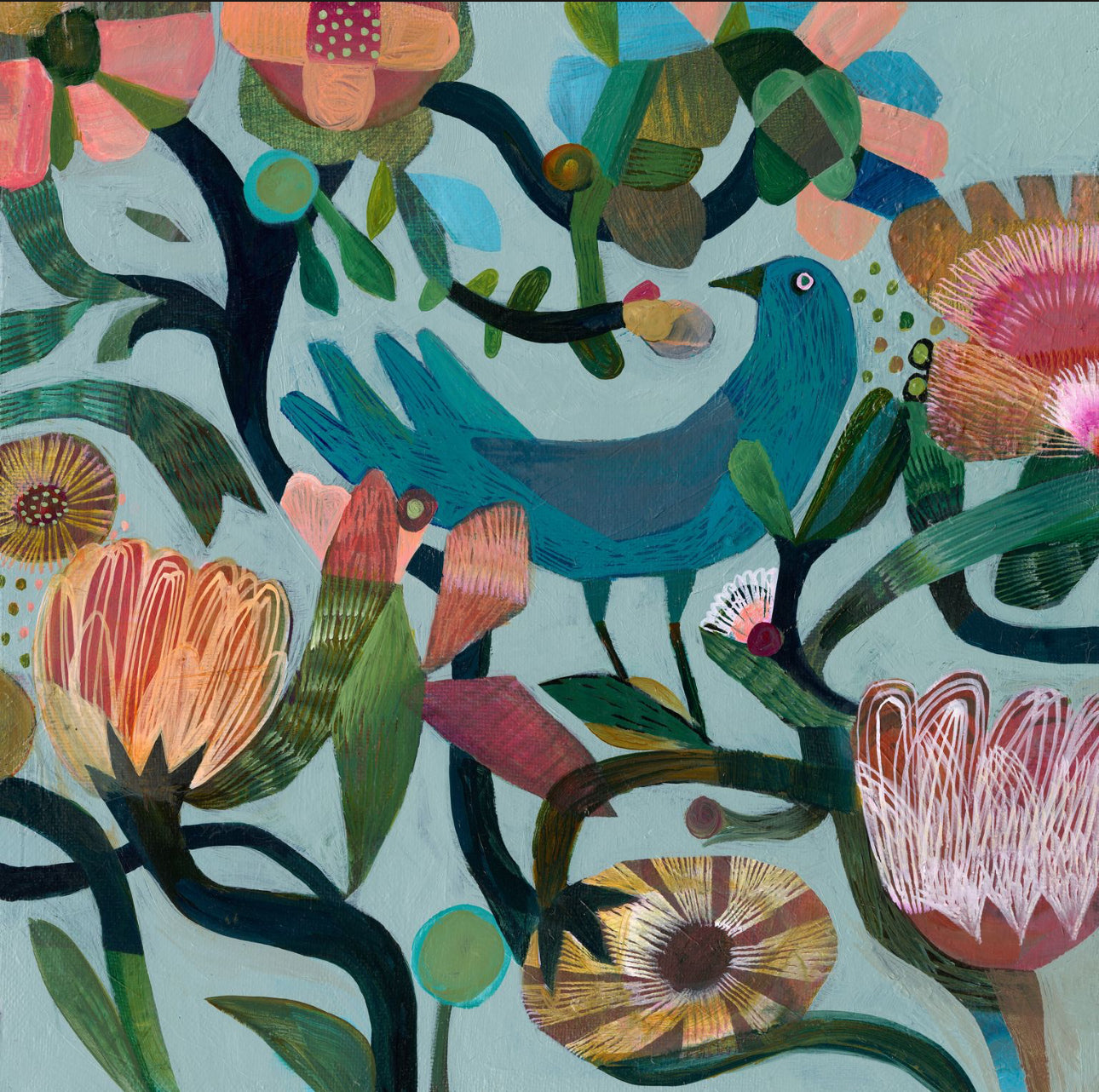 Original Painting - Magnolia