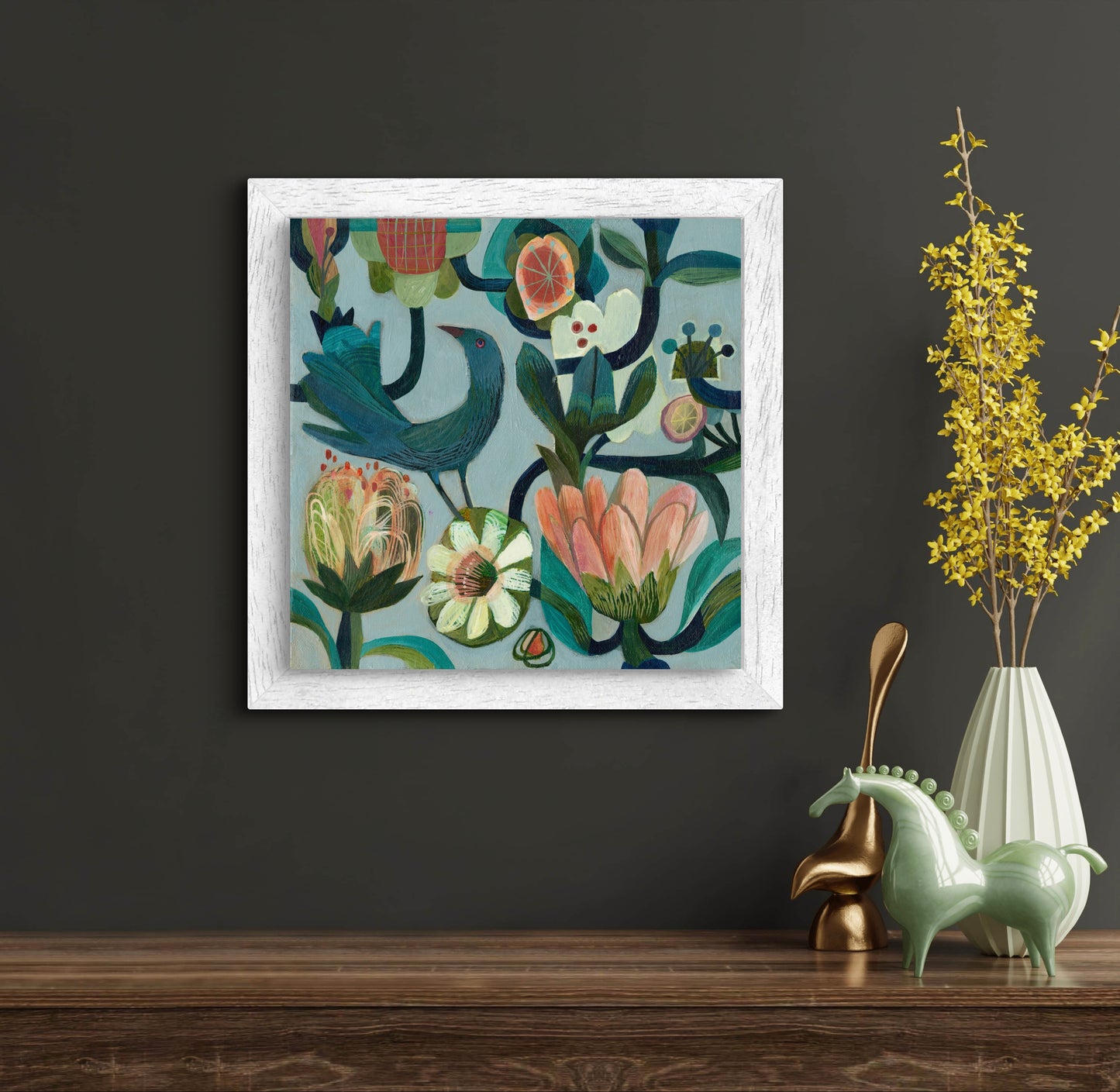 Original Painting - Blue Bird