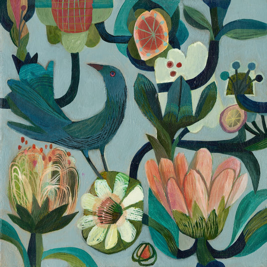 Original Painting - Blue Bird