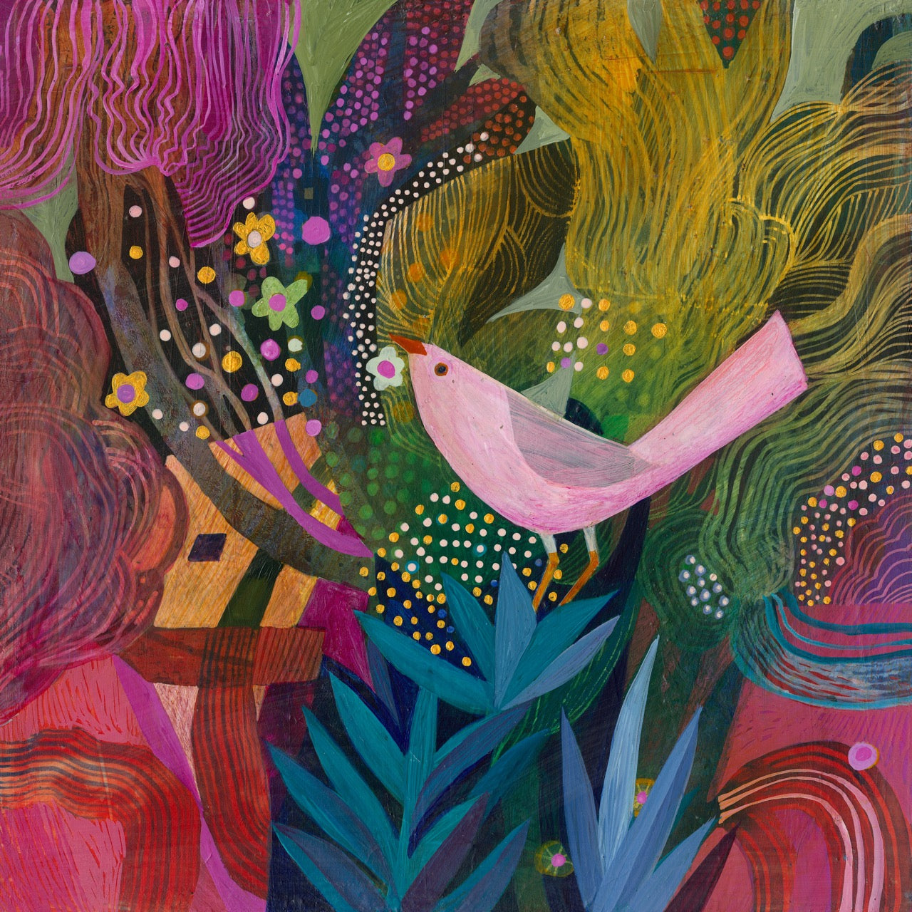 Original Painting - Little Flowers