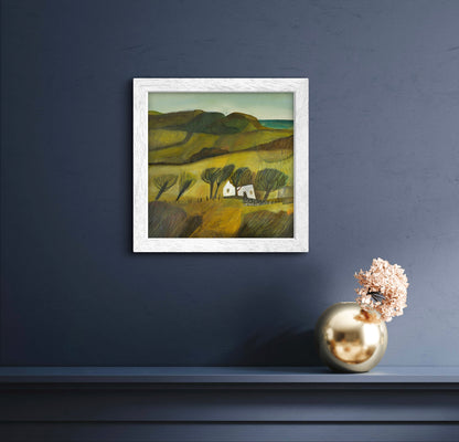 Original Painting - Windy Trees
